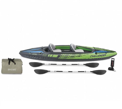 INTEX Challenger K2 felfújható kajak (2 személyes) 351 x 76 x 38cm (68306)