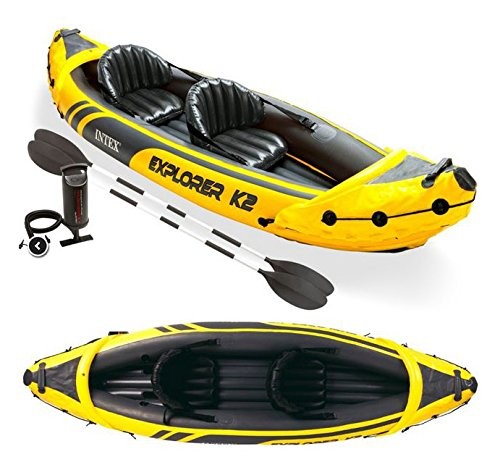 INTEX Explorer K2 felfújható kajak (2 személyes) 312 x 91 x 51cm (68307)