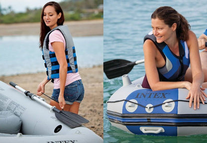 INTEX Mariner 3 felfújható tengeri gumicsónak szett (3 személyes) 297 x 127 x 46cm (68373)