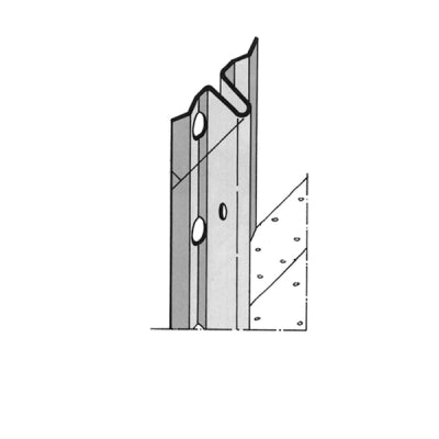 Baumit Vezetősín PutzLeiste 10 mm horgonyzott acél tartozék
