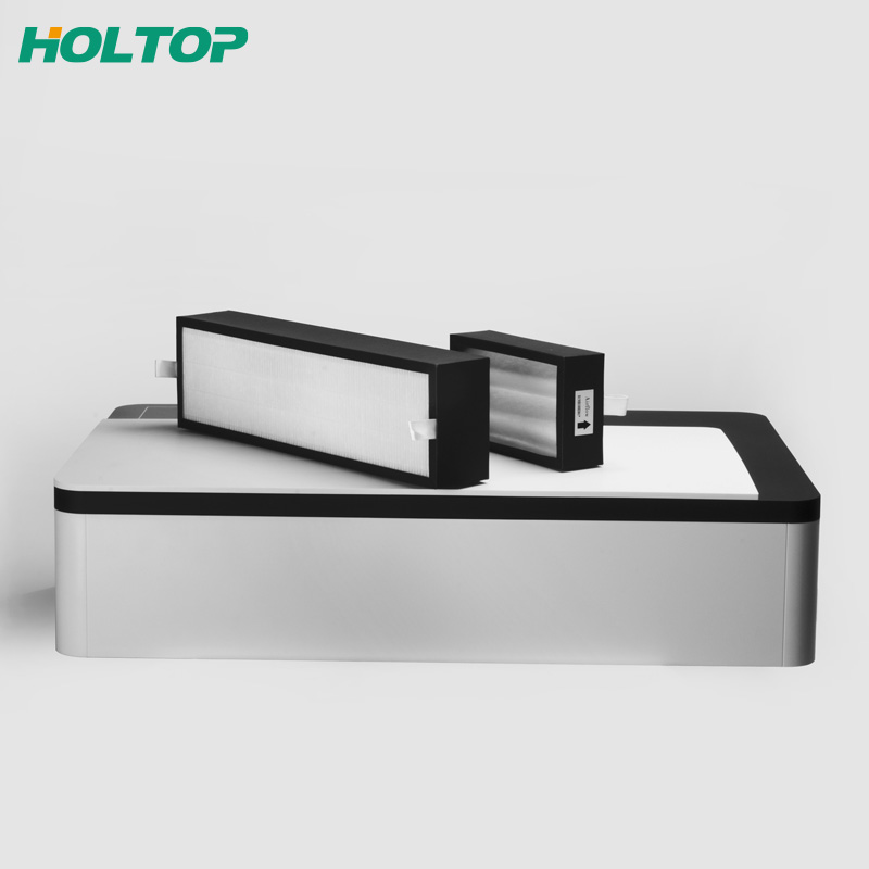 HOLTOP ERVQ-B150-1B1 (H02) egyhelyiséges hővisszanyerős szellőztető ENTALPIA hőcserélővel, CO2- és páraérzékelővel