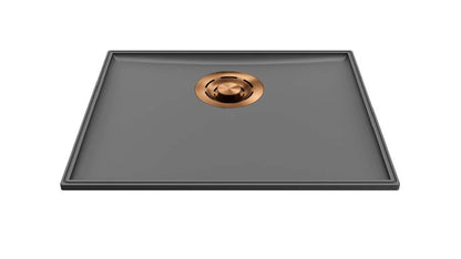 ELLECI - Mosogatótálca medencefenék Essenza 50 K99 Concrete bronz tartozékokkal