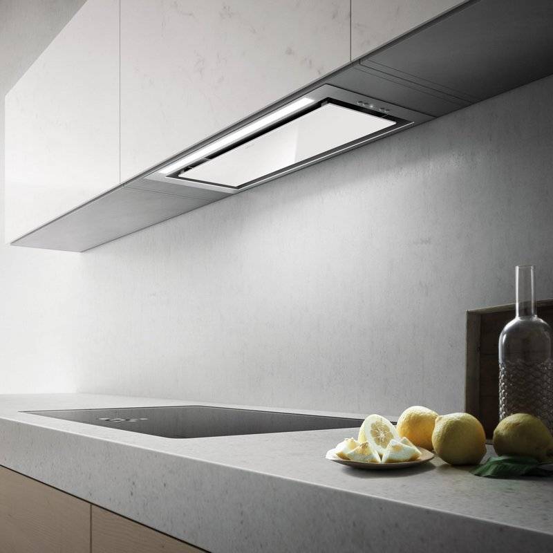 Elica - Páraelszívó HIDDEN 2.0 IXGL/A/52 inox (üveg)
