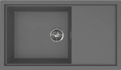 ELLECI - Mosogatótálca Sintesi 410 K99 Concrete inox tartozékokkal