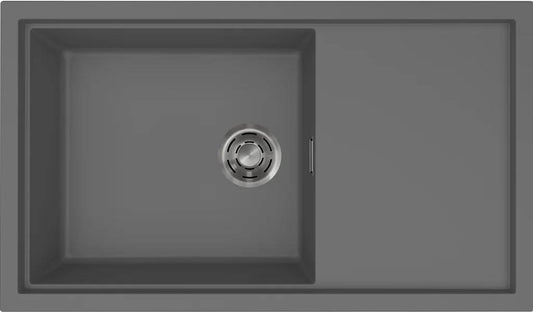 ELLECI - Mosogatótálca Sintesi 410 K99 Concrete inox tartozékokkal