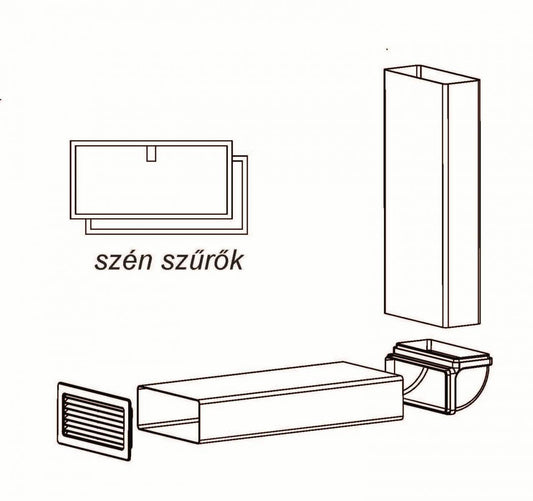 SIRIUS - Páraelszívó  aktívszén szűrőkészlet, S-DDH5