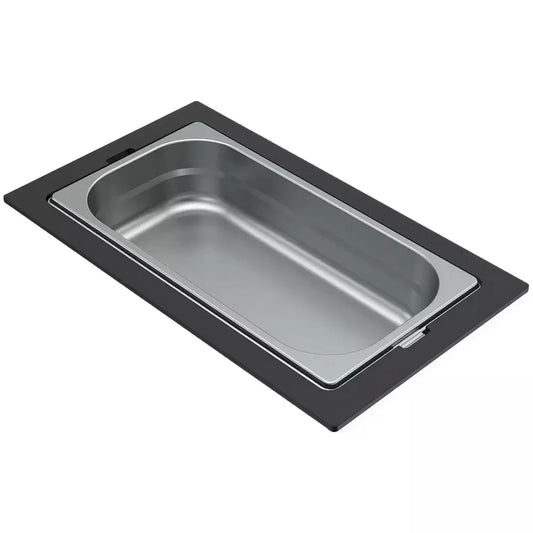 ELLECI - Tároló edény egyrészes gourmet 366 HPL kerettel - Inox