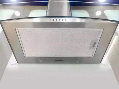 CATA - Páraelszívó C-GLASS 900 LED - Inox + Ardes fritőz 1D30