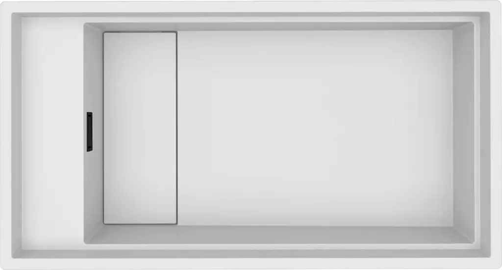 ELLECI - Mosogatótálca Dialogo 360 Workstation K96 White inox tartozékokkal