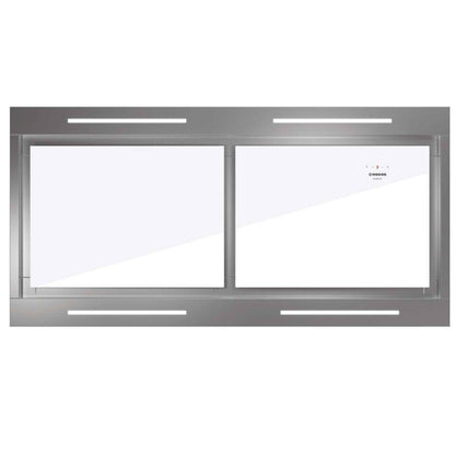 Nodor - Páraelszívó NorBreeze ISLA DEIMOS 1400 TWIN RF Hob to Hood