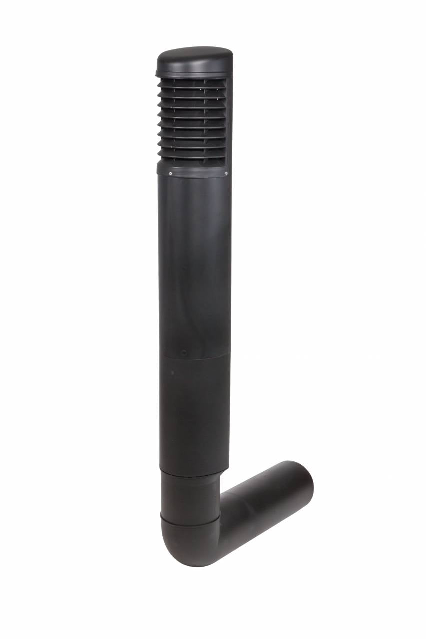VILPE® 200/210 Ross pinceszellőző rendszer, fekete