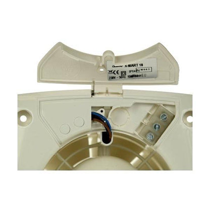 Cata X-Mart 10 Timer ventilátor utószellőztető funkcióval, pillangószeleppel