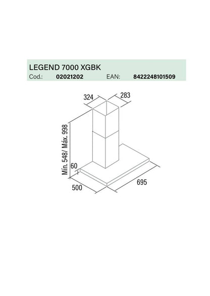 Cata - Páraelszívó LEGEND 7000 XGBK