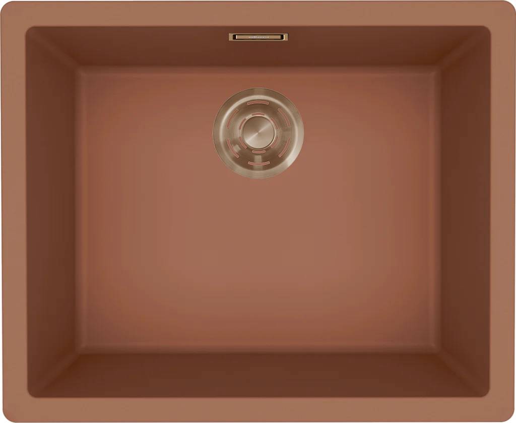 ELLECI - Mosogatótálca Zen-F 105 K83 Clay bronz tartozékokkal