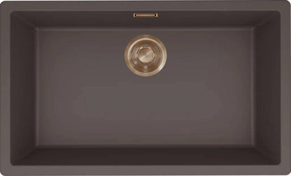 ELLECI - Mosogatótálca Zen-F 130 K87 Cocoa bronz tartozékokkal