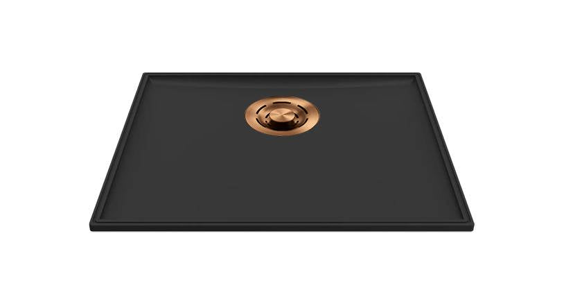ELLECI - Mosogatótálca medencefenék Essenza 50 K86 Black bronz tartozékokkal