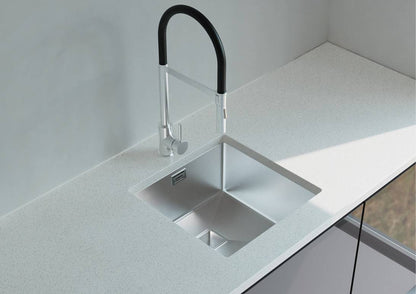 NODOR - Mosogatótálca NorAce 40.40 1C R10 CP inox munkalapra és alá is szerelhető