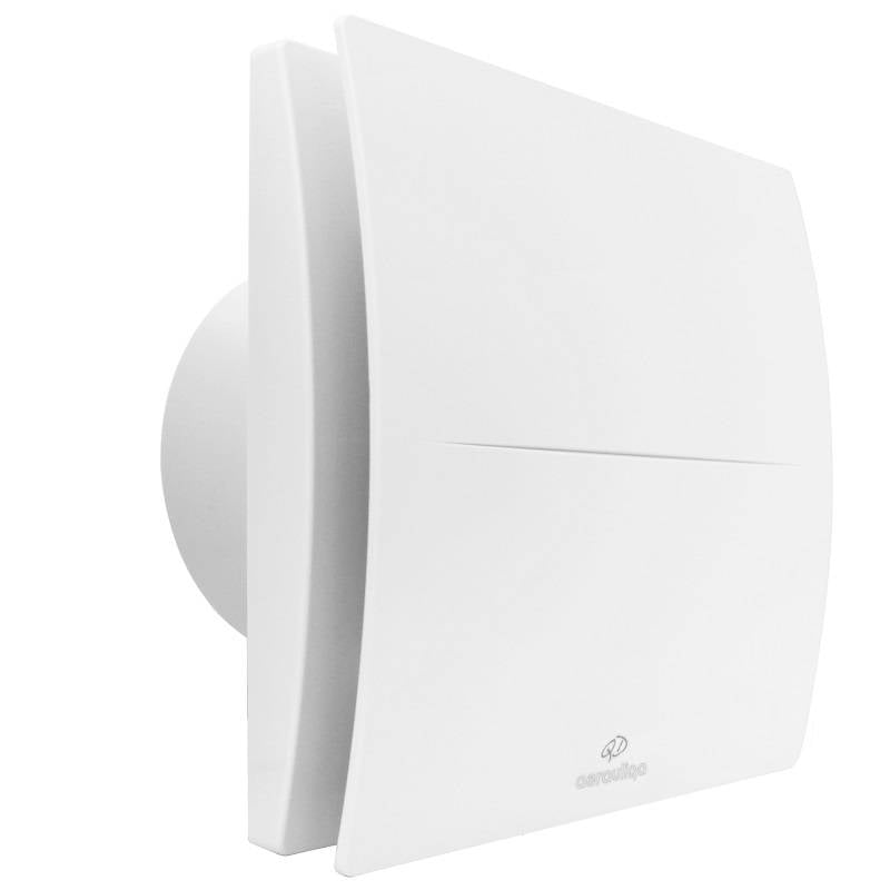 Aerauliqa QD-100T BB ventilátor utószellőztető funkcióval, beépített pillangószeleppel