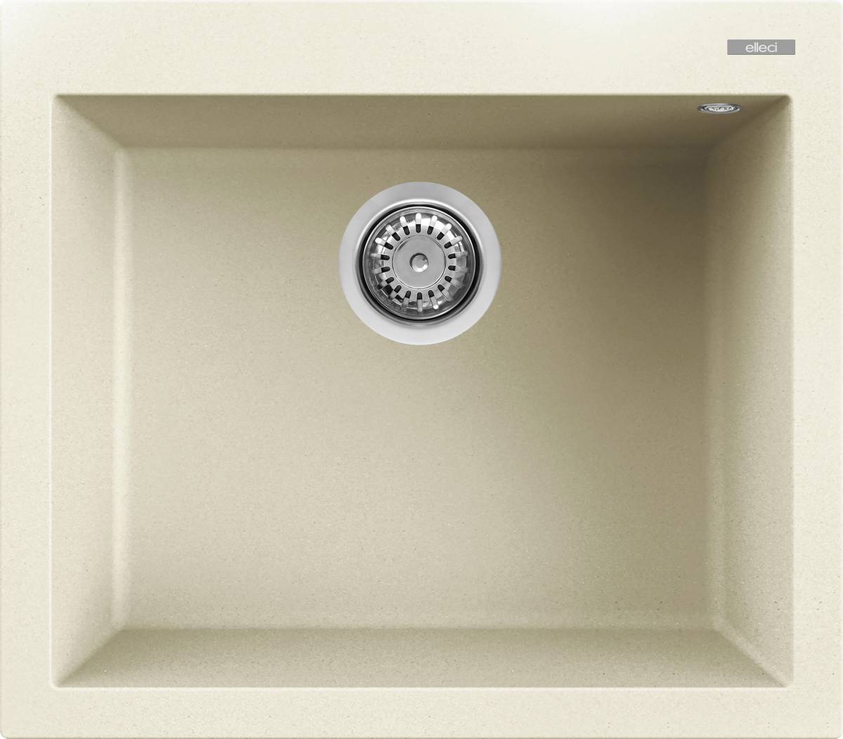 ELLECI - Mosogatótálca Quadra 105 G62 Bianco Antico