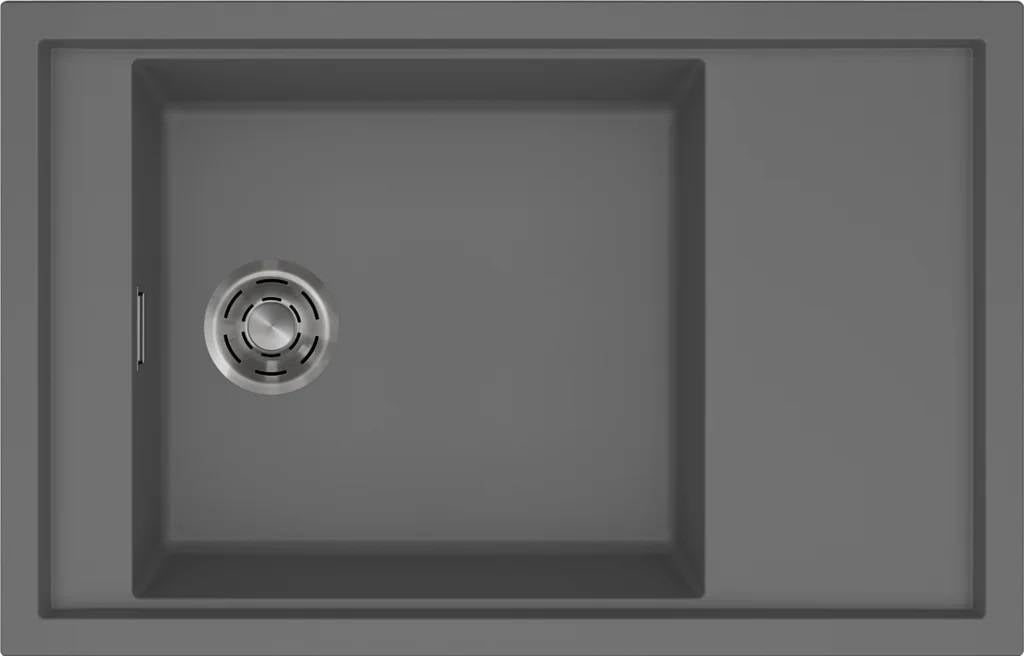 ELLECI - Mosogatótálca Sintesi 305 K99 Concrete inox tartozékokkal