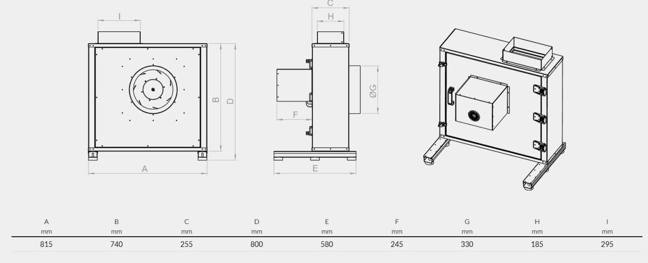BVN - Ventilátor BKEF 400M