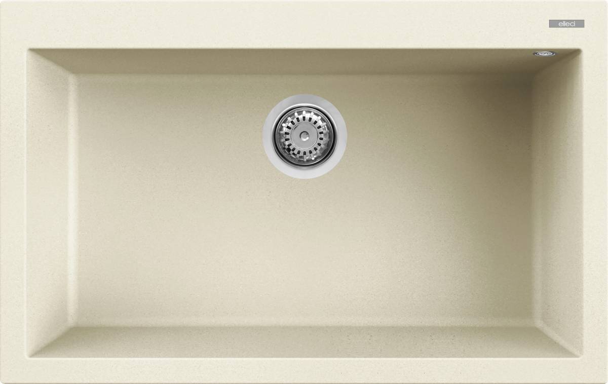ELLECI - Mosogatótálca Quadra 130 G62 Bianco Antico