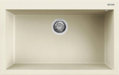 ELLECI - Mosogatótálca Quadra 130 G62 Bianco Antico