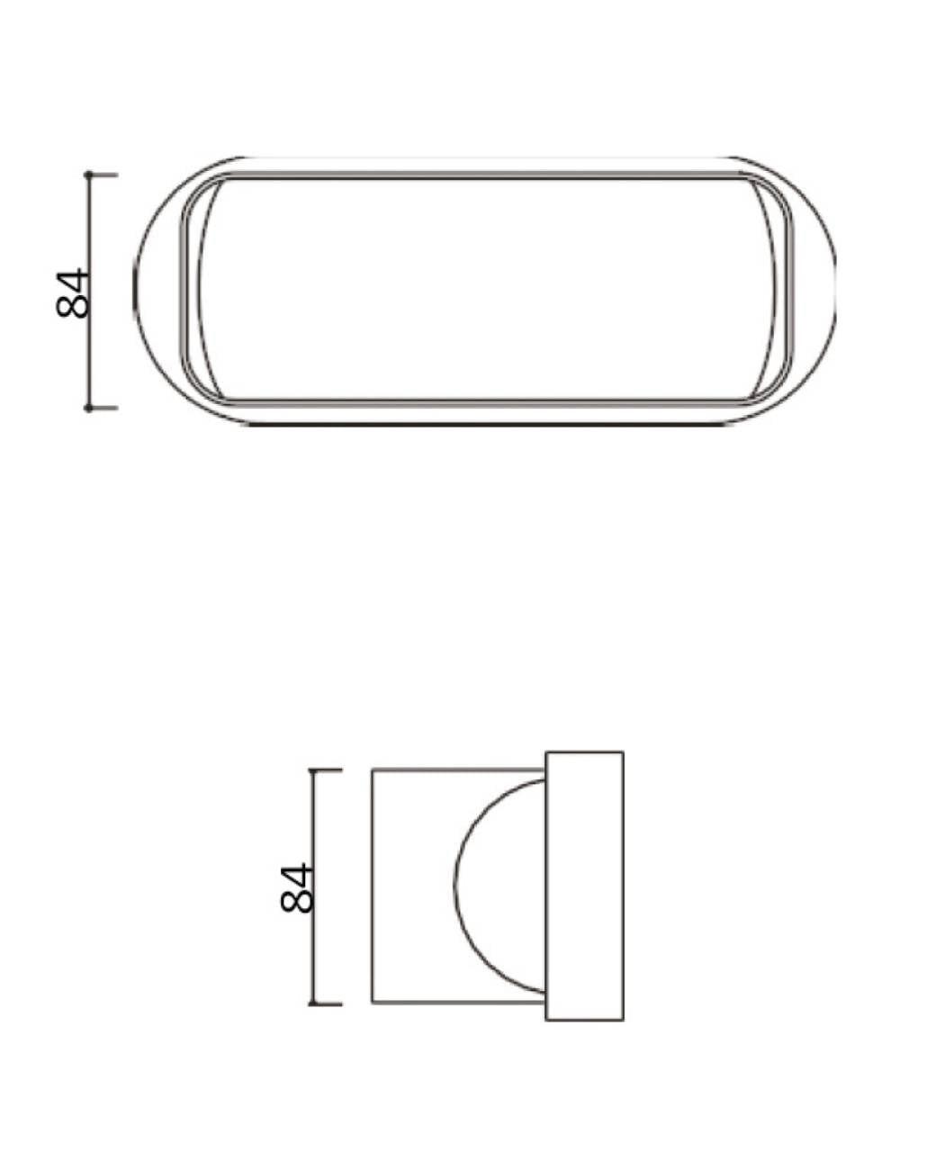 AIRA - Légtechnikai elem adapter Quadro sorozathoz