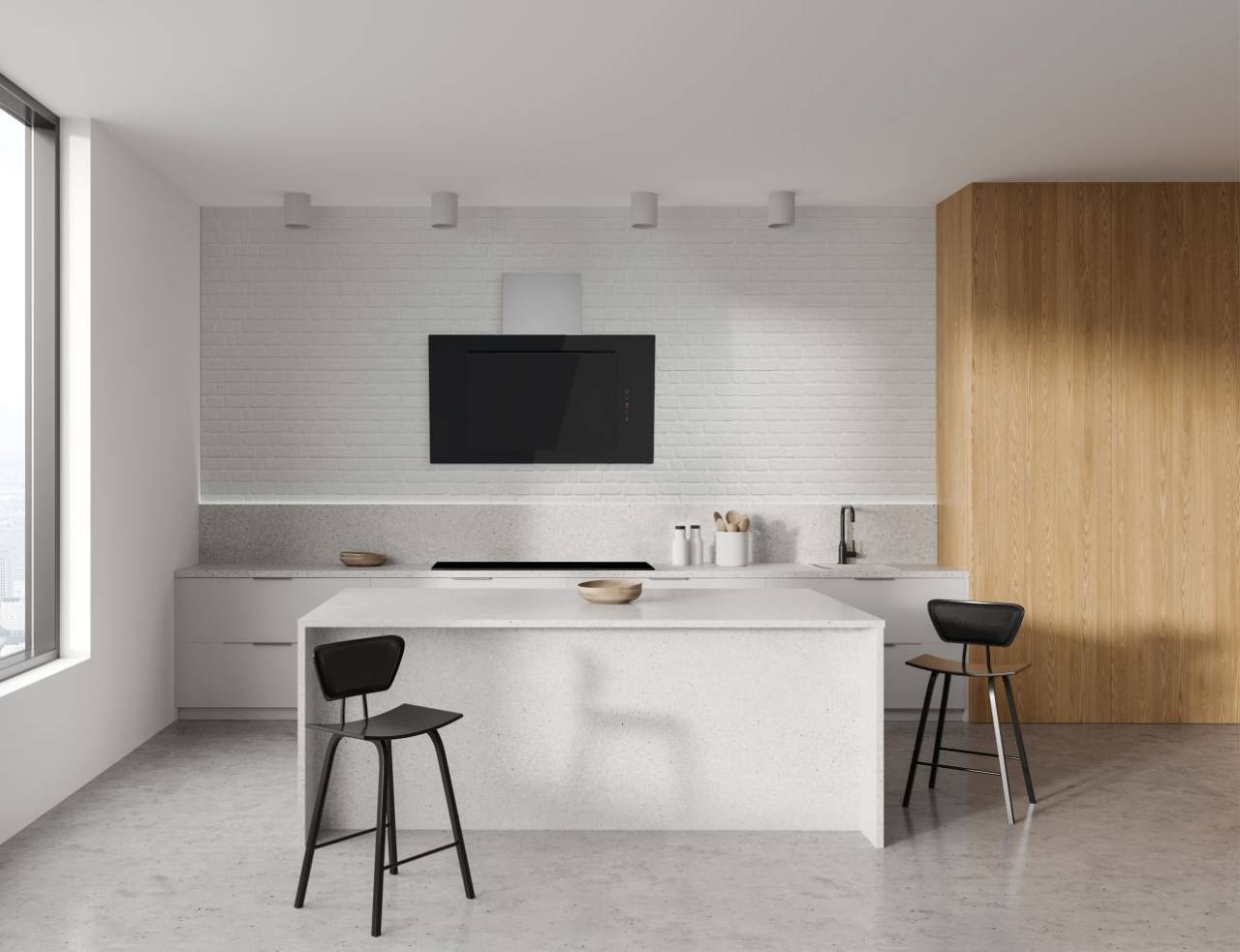 Cata - Páraelszívó RENOVA PURE AIR VNV90 XGBK Hob to Hood