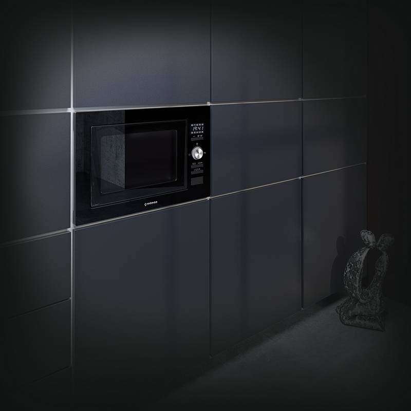 NODOR - Beépíthető mikrohullámú sütő NorChef MW-25 DG DB