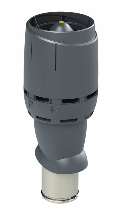 VILPE 160P/IS/500 FLOW tetőszellőző, szürke