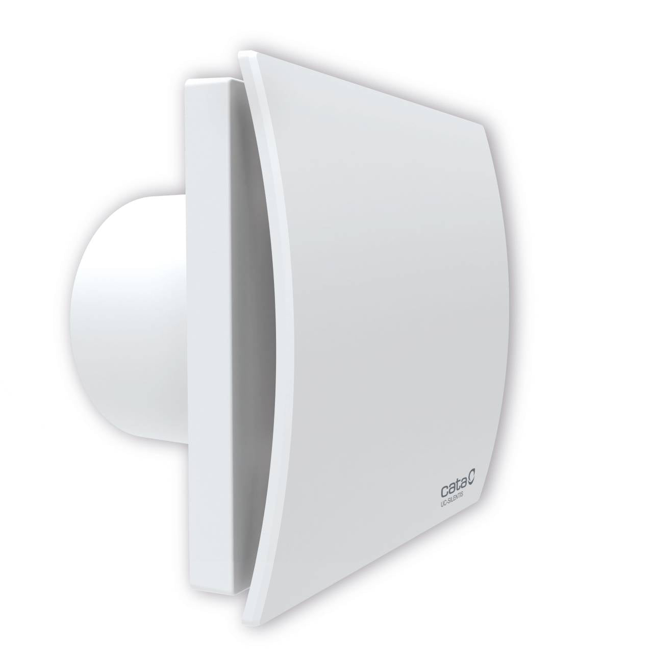 Cata UC-10 Silentis Hygro ventilátor utószellőztető és páraérzékelő funkcióval, fordulatszám állítási lehetőséggel, dekoratív előlappal, pillangószeleppel
