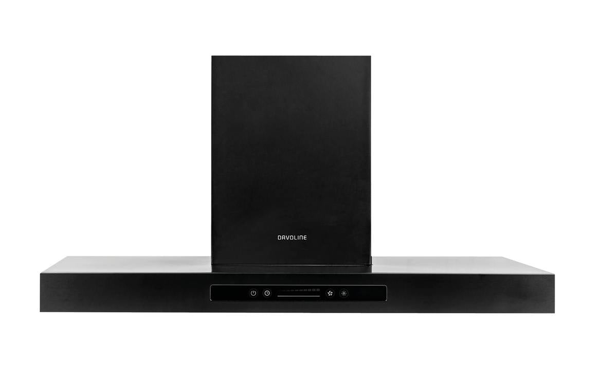 Davoline - Páraelszívó RAVEN PRO BLACK 90 cm fekete