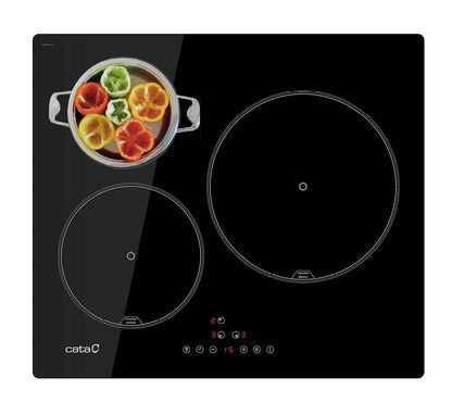 CATA - Beépíthető indukciós főzőlap IB-6303 E2 BK fekete