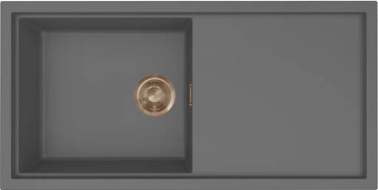 ELLECI - Mosogatótálca Sintesi 480 K99 Concrete bronz tartozékokkal