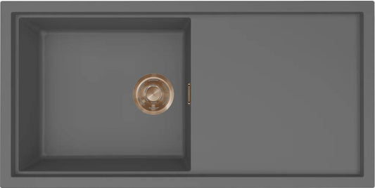 ELLECI - Mosogatótálca Sintesi 480 K99 Concrete bronz tartozékokkal