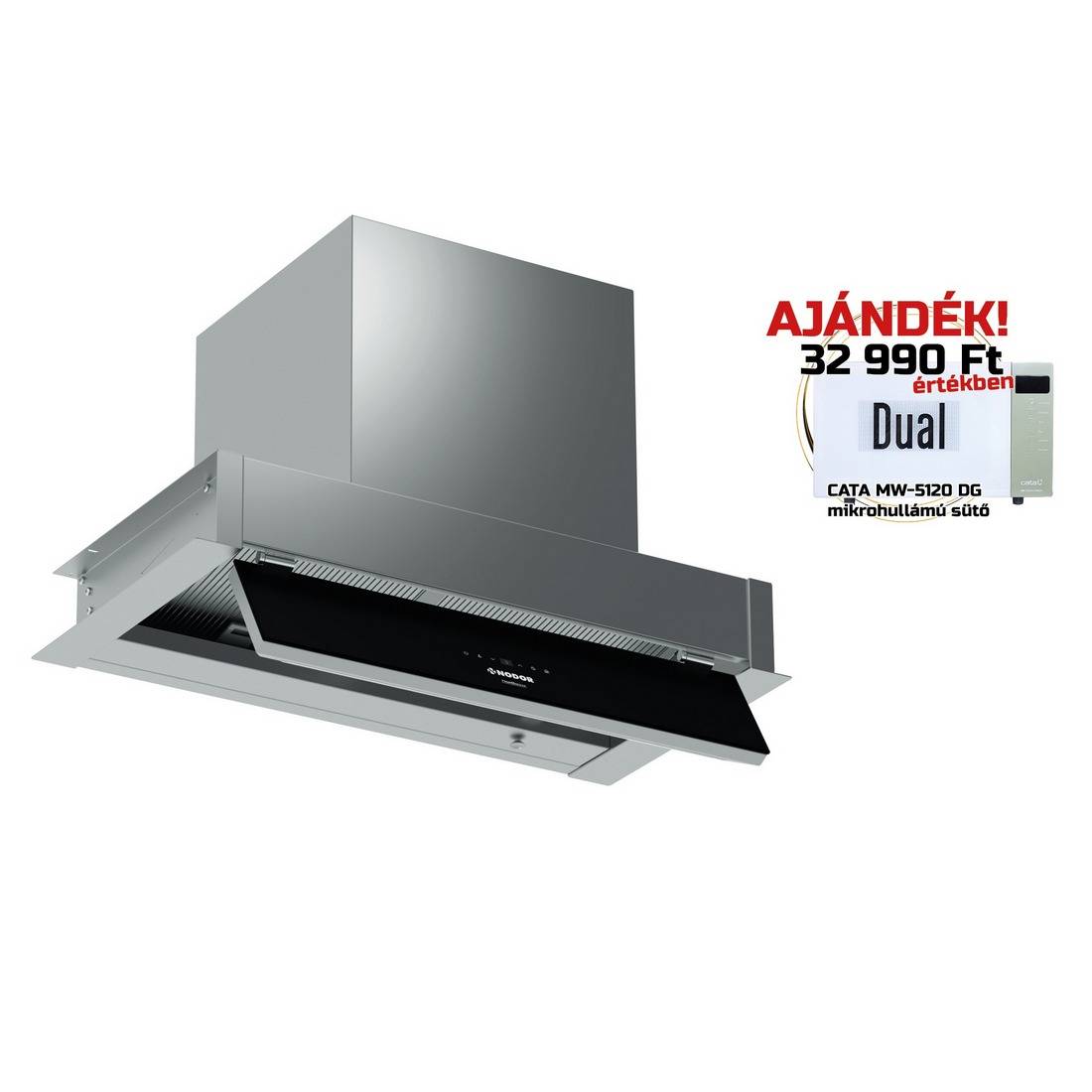 Nodor - Páraelszívó Norbreeze CROWN 60 NO DRIP SS inox + Mikro MW-5120