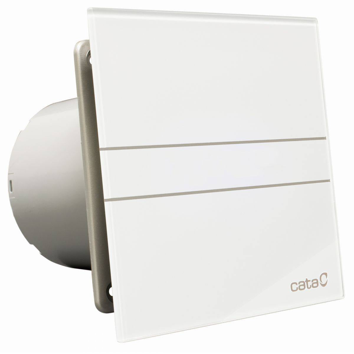 Cata E-100M ventilátor metakrilát előlappal, fehér