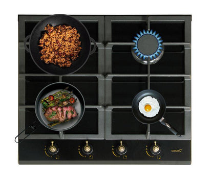 CATA - Beépíthető gázfőzőlap RCI-631 BK