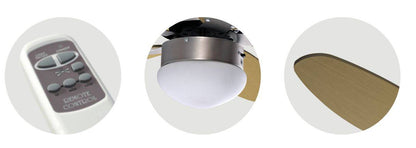 ARDES 5A130WR Mennyezeti ventilátor távvezérlővel 130 cm - A készlet erejéig rendelhető!