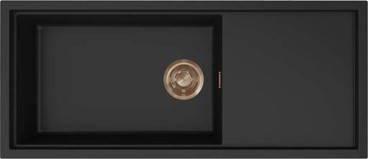 ELLECI - Mosogatótálca Sintesi 510 K86 Black bronz tartozékokkal