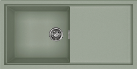 ELLECI - Mosogatótálca Sintesi 480 K82 Sage inox tartozékokkal