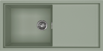 ELLECI - Mosogatótálca Sintesi 480 K82 Sage inox tartozékokkal