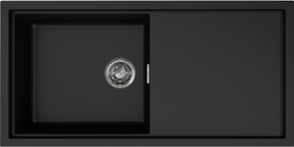 ELLECI - Mosogatótálca Sintesi 480 K86 Black inox tartozékokkal