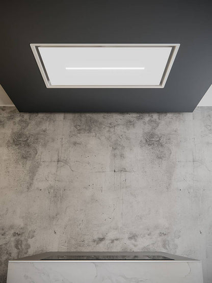 Sirius - Páraelszívó SLT-971 EM 90 cm H 160 TW Fehér üveg
