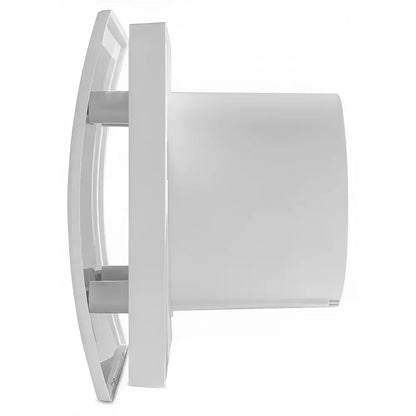 Cata UC-10 Silentis Hygro ventilátor utószellőztető és páraérzékelő funkcióval, fordulatszám állítási lehetőséggel, dekoratív előlappal, pillangószeleppel