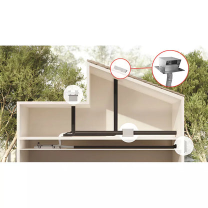 ELICA - Páraelszívó külső motor GME KIT0147882 (tetőre)