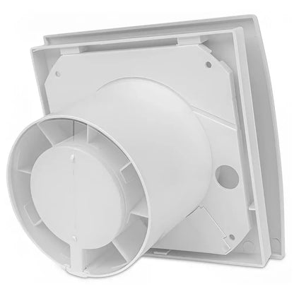 Cata UC-10 Silentis Hygro ventilátor utószellőztető és páraérzékelő funkcióval, fordulatszám állítási lehetőséggel, dekoratív előlappal, pillangószeleppel