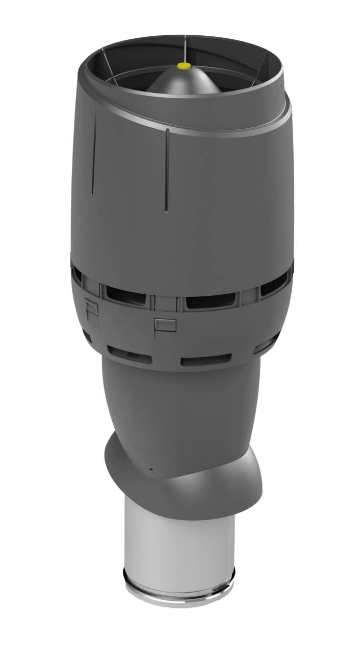 VILPE 160P/IS/500 FLOW tetőszellőző, antracit (új színárnyalat)