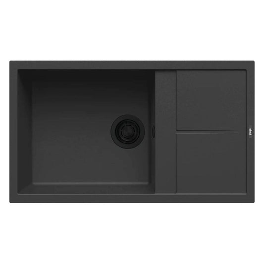 ELLECI - Mosogatótálca Unico 410 G40 Nero fekete kiegészítőkkel